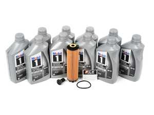 ES#4766266 - 2561840000KT4 - M256 Genuine Oil Service Kit (0w-40) - Includes Genuine filter and Genuine MB 229.52 Spec oil - Genuine Mercedes Benz - Mercedes Benz