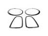 ES#4750858 - 51132254895kt1KT - Headlight & Taillight Trim Rings Jet Black  R56 R57 R58 R59 - Main Trim piece in a kit to upgrade the looks of your MINI - Bremmen Parts - MINI