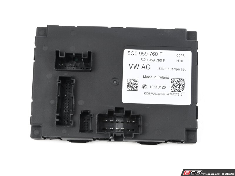 Genuine Volkswagen Audi - 5Q0959760F - Seat and Backrest Adjustment ...