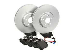 ES#4643140 - 34116860912fmKT - Front Brake Service Kit - Brake service kit including pads, rotors, and wear sensors. - Assembled By ECS - BMW