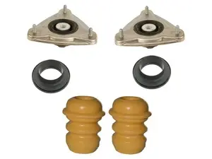Front Upper Strut Mounts & Bump Stops Repair Kit - Set Of 6