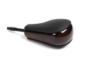 ES#47654 - 25160391597 - Automatic Shift Knob - (NO LONGER AVAILABLE) - Featuring a walnut center with black leather sides - Genuine BMW - 