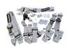ES#4643189 - SR 94530-9-27 - Schroth Flexi 2X2 - Silver - Flexi 2x2 features Frontal Head Restraint (FHR) specific 2 shoulder belts, 2" Flexi Lap Belts, and a T-bar adjustable sub strap. - Schroth - Audi BMW Volkswagen Mercedes Benz MINI Porsche