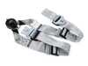 ES#4643189 - SR 94530-9-27 - Schroth Flexi 2X2 - Silver - Flexi 2x2 features Frontal Head Restraint (FHR) specific 2 shoulder belts, 2" Flexi Lap Belts, and a T-bar adjustable sub strap. - Schroth - Audi BMW Volkswagen Mercedes Benz MINI Porsche
