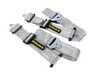 ES#4643189 - SR 94530-9-27 - Schroth Flexi 2X2 - Silver - Flexi 2x2 features Frontal Head Restraint (FHR) specific 2 shoulder belts, 2" Flexi Lap Belts, and a T-bar adjustable sub strap. - Schroth - Audi BMW Volkswagen Mercedes Benz MINI Porsche