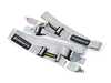 ES#4643189 - SR 94530-9-27 - Schroth Flexi 2X2 - Silver - Flexi 2x2 features Frontal Head Restraint (FHR) specific 2 shoulder belts, 2" Flexi Lap Belts, and a T-bar adjustable sub strap. - Schroth - Audi BMW Volkswagen Mercedes Benz MINI Porsche