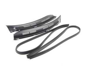 ES#2586687 - 2108310958KT - Windshield Cowl Cover Kit - Includes everything needed to replace your broken windshield cowl - Genuine Mercedes Benz - Mercedes Benz