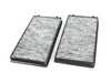 ES#4070565 - 64119272643 - Charcoal Cabin Filter - Pair - Keep the air coming into your vehicle clean - Corteco - BMW