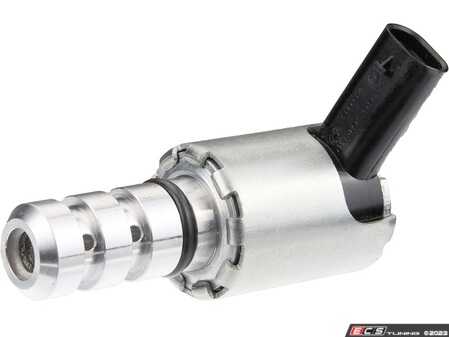 ES#4842643 - 06K115243L - Oil Pressure Control Valve  - 'N428' Oil Pressure Regulation Valve - Solenoid valve bolted to front edge of cylinder block - Switches between low and high oil pressure stages - URO - Audi Volkswagen