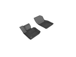 ES#4633724 - L1MN01511509 - 3D MAXpider MINI Hardtop 4-Door Kagu 1st Row Floormat - Black - 3D Digitized Design matches each vehicle application and enhances your vehicle's interior with raised edges designed to fit your specific vehicle model - 3D MAXpider - MINI