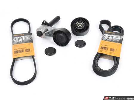 ES#3648541 - 11287799851KT - Accessory Belt Service Kit - Utilizes high quality aftermarket components - Assembled By ECS - BMW
