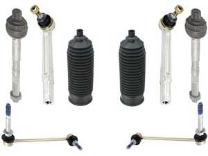 ES#4842660 - 20002-00016 - Sway Bar Links & Tie Rods With Rack Boots Kit - Set Of 8 - Time to replace you stabilizer links and refresh your steering! - Hamburg Tech - Porsche