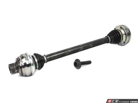 ES#4339719 - NCV23031 - Rear Axle Assembly - Priced Each - Complete driveshaft with CV joints; ready for installation - GSP North America - Audi