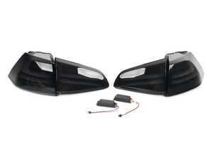 ES#4492549 - LTGLF15BBLEDTM - LED Tail Lights - Featuring a glossy black housing with a smoked lens - Spec-D Tuning - Volkswagen
