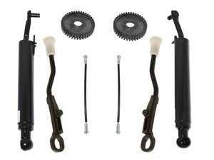 ES#4842679 - 20002-00022 - Convertible Top Push Rods Tension Cables & Gears - Set Of 8 - Get your Porsche 986 Boxster's convertible top back in working order! - Hamburg Tech - Porsche