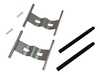 ES#4842718 - 99635195911 - Brake Pad Hardware Kit - Front axle fitment - Hamburg Tech - Porsche