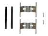ES#4842718 - 99635195911 - Brake Pad Hardware Kit - Front axle fitment - Hamburg Tech - Porsche