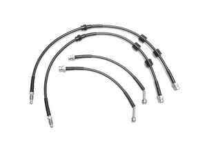 ES#4842745 - H.AUD.4.422.BLK - Stainless Steel Brake Lines - A great way to improve the performance and safety - NEBO - Audi