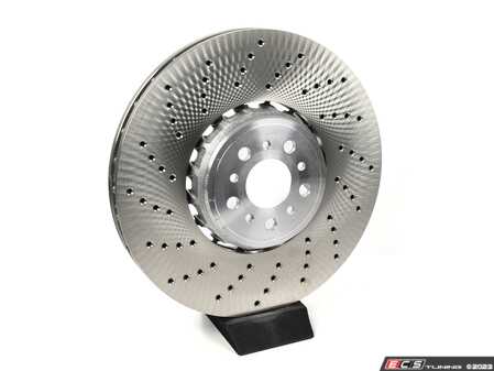 ES#5411664 - F97X3MFRPKT - Front Brake Rotors - Pair (395x36) - Featuring SHW Performance cross-drilled rotors - SHW Performance - BMW
