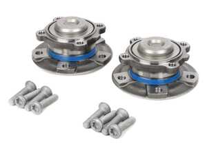 ES#3194738 - 31206876840KT1 - Front Wheel Bearing Kit - With Hardware - Includes wheel hubs for both the left and right side. - Genuine BMW - BMW