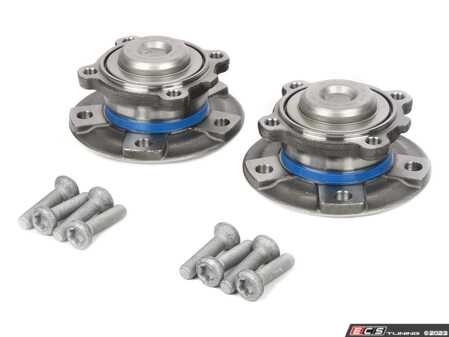 ES#3194738 - 31206876840KT1 - Front Wheel Bearing Kit - With Hardware - Includes wheel hubs for both the left and right side. - Genuine BMW - BMW