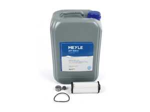 ES#4815441 - 1001350116/XK - DSG Transmission Service Kit - 10 Liters - Recommended to be serviced every 40k miles, includes filter, O-ring, plugs, sealing washers, and enough fluid to drain, flush, and fill. - Meyle - Audi Volkswagen