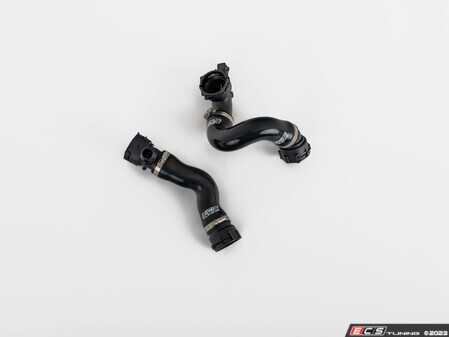 ES#4830789 - 008641LA02 - N52 Exact-Fit Silicone Radiator Hoses - Retains OEM fitment with superior looks and durability. Pre-assembled with factory connectors for easy installation! - ECS - BMW