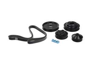 ES#3546880 - PP.S54.RACE - Rogue Engineering Power Pulley Kit - Reduce rotating mass and lower weight to free-up hidden horsepower. - Rogue Engineering - BMW