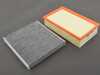 ES#4839715 - mqbafsKT - Cabin And Engine Air Filter Kit  - Keep you and your vehicle breathing Fresh, Clean Air! - Hengst - Audi Volkswagen