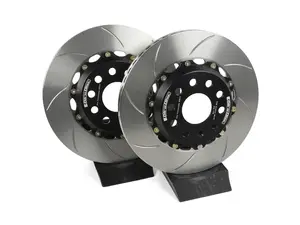 Rear 2-Piece Slotted Brake Rotors - Pair (310x22)