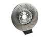 ES#5411664 - F97X3MFRPKT - Front Brake Rotors - Pair (395x36) - Featuring SHW Performance cross-drilled rotors - SHW Performance - BMW