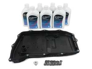 ES#4845359 - 0D5398009CKITKT2 - 8-Speed Automatic Transmission Service Kit - 7 Liters - Includes the necessary filter, plug, gasket, and ATF fluid to service your transmission - Assembled By ECS - Audi