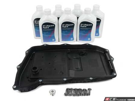 ES#4845359 - 0D5398009CKITKT2 - 8-Speed Automatic Transmission Service Kit - 7 Liters - Includes the necessary filter, plug, gasket, and ATF fluid to service your transmission - Assembled By ECS - Audi