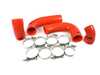 ES#4615700 - 014720LA01-02 - MK8 GTI Silicone Charge Pipe Coupler Kit - Red - Improve your charge airflow path with our Silicone Intercooler Pipe Couplers - ECS - Volkswagen