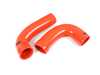 ES#4615700 - 014720LA01-02 - MK8 GTI Silicone Charge Pipe Coupler Kit - Red - Improve your charge airflow path with our Silicone Intercooler Pipe Couplers - ECS - Volkswagen