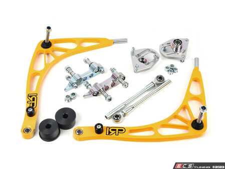 ES#3477007 - IRPDK46-1 - BMW Steering Lock Out Kit - Standard - Dramatically increase your steering angle, suspension adjustment capabilities, and the strength of your front lower control arms for the track. - IRP - Individual Racing Parts - BMW