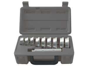 ES#2935772 - LIS12980 - Master Bearing Race & Seal Driver Set - 9 aluminum drivers plus a driver tool that installs bearing races and seals. - Lisle - Audi BMW Volkswagen Mercedes Benz MINI Porsche