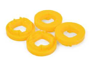 ES#2651166 - PFR5-723x2 - Performance Polyurethane Subframe Bushing Insert Set - A more planted subframe means a more planted rear end and better handling - Powerflex - BMW