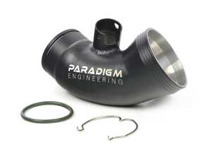 ES#4465371 - FchasTurbINlet - Paradigm Engineering Turbo Inlet Upgrade - F Chassis B58 - Upgraded Turbo Inlet/Resonator delete pipe from Paradigm Engineering - Paradigm Engineering - BMW