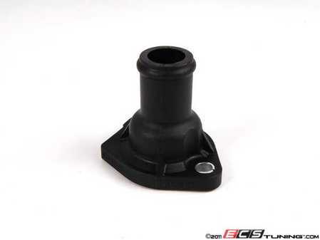 ES#270399 - 026121144E - Coolant Flange - Located on the driver side of the cylinder head - Genuine Volkswagen Audi - Audi Volkswagen
