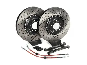 Front 6-Piston Big Brake Kit (382x36mm) - Without Calipers
