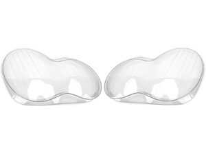 ES#4845890 - W203LENS - Replacement Headlight Lens Set - 2001-2007 Mercedes-Benz W203 C-Class - Replacement lens for faded, yellow, or sun bleached headlights. - Bremmen Parts - Mercedes Benz