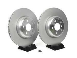 ES#4508580 - 34206880079KT1 - Rear Brake Rotor Pair - Vented (345x24) - Factory braking performance. - Genuine BMW - BMW
