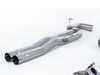 ES#4845952 - SSXAU982 - Race Cat-Back Exhaust System - Non-Resonated - 80mm (3.15") stainless steel with dual Cerakote Black oval tips - Retains valves from OE system - Milltek Sport - Audi