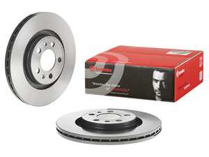 ES#4492351 - 1j0615301mkt9KT - UV Coated Plain Brake Rotors - Pair (280x22) - Features Brembo's special UV paint treatment that guarantees superior corrosion resistance. - Brembo - Volkswagen