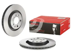 UV Coated Plain Brake Rotors - Pair (280x22)