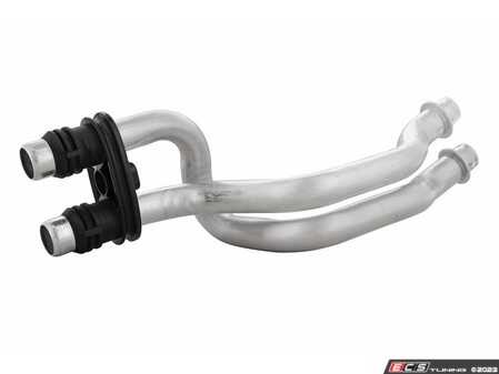 ES#4745502 - 1K1819857C - Heater Core Pipe Set - Supply and return pipes from the heater core to the firewall - Vaico - Audi Volkswagen