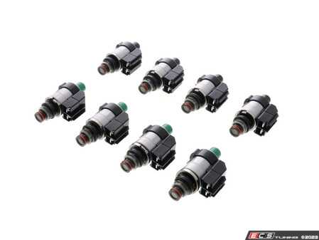 ES#4846031 - 2202771098kit - Automatic Transmission Control Solenoid Replacement Kit- Set Of 8 - If you have your transmission valve body out for repair, now is the time to replace the solenoids. This is a replacement kit for the stock solenoids. - Vemo - Mercedes Benz
