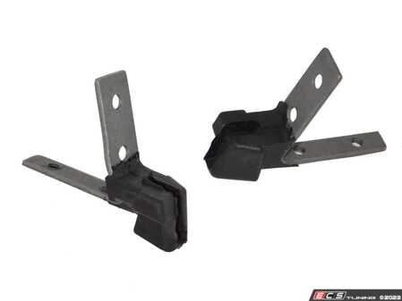 ES#4846071 - 91154206541KT - Window Frame Connection Pieces With Rubber Guide - Set Of 2 - Includes left & right side - Hamburg Tech - Porsche