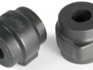 ES#4846116 - PFF5-503-27H - BMW E38 7 Series / E39 5 Series Front Sway Bar Bushing - 27 Mm - This 27mm sway bar bushing is perfect for drivers looking to maximize the handling potential of their BMW, providing a balance of improved stability and control without sacrificing ride comfort for everyday use. - Powerflex - BMW